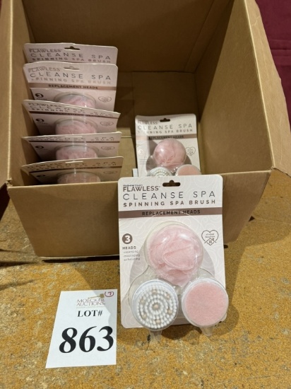 FINISHING TOUCH FLAWLESS CLEANSE SPA BRUSH KITS