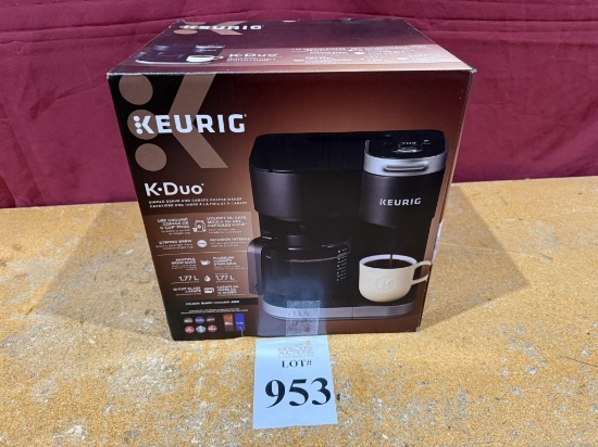 KEURIG K DUO SINGLE SERVE AND CARAFE COFFEE MAKER