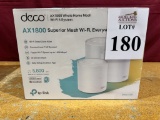 DECO AX1800 WHOLE HOME MESH WI-FI 6 SYSTEM