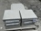 LOT CONSISTING OF ASSORTED SIZE SHELL STONE TILES