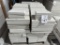 LOT CONSISTING OF ASSORTED SIZE SHELL STONE TILES