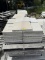 LOT CONSISTING OF ASSORTED SIZE SHELL STONE TILES