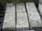LOT CONSISTING OF ASSORTED SIZE SHELL STONE TILES