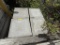 LOT CONSISTING OF ASSORTED SIZE SHELL STONE TILES