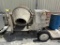 ESSICK ELECTRIC CONCRETE MIXER WITH STEEL DRUM