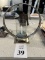 METAL AND GLASS CANDLE HOLDER