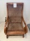 WOOD ARM CHAIR