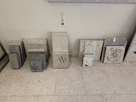 LOT CONSISTING OF ASSORTED SIZE TILE SAMPLES