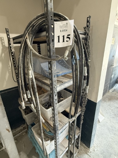 LOT CONSISTING OF ASSORTED HYDRAULIC HOSES