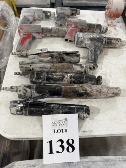 LOT CONSISTING OF ASSORTED PNEUMATIC TOOLS