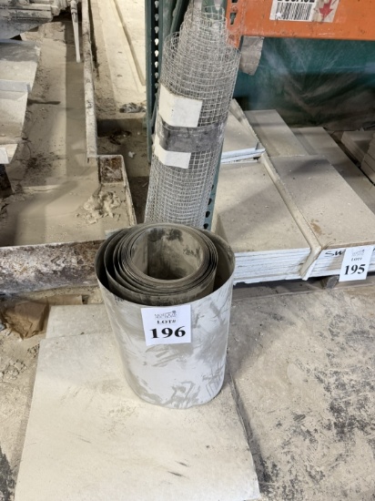 LOT CONSISTING OF CHICKEN WIRE AND METAL FLASHING