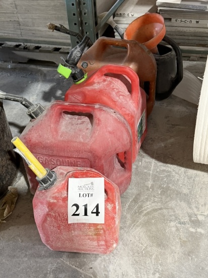 LOT CONSISTING OF ASSORTED PORTABLE FUEL TANKS
