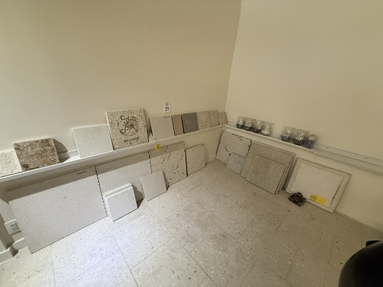 LOT CONSISTING OF ASSORTED SIZE TILE SAMPLES