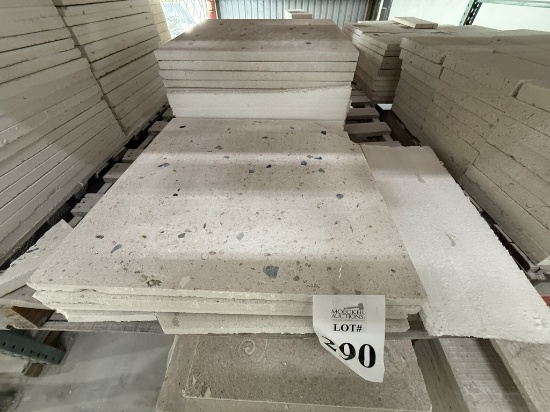 LOT CONSISTING OF SHELL STONE TILES
