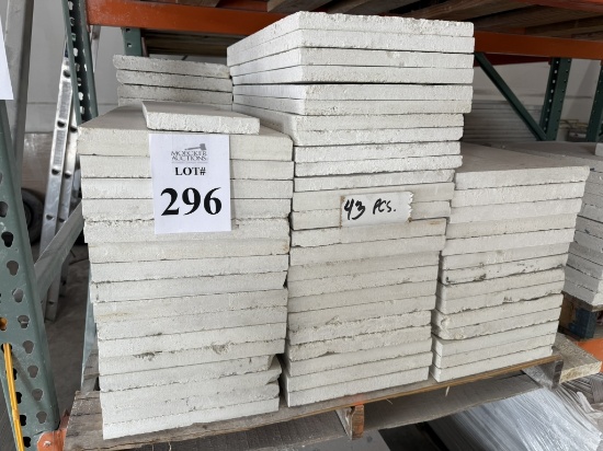 LOT CONSISTING OF SHELL STONE TILES