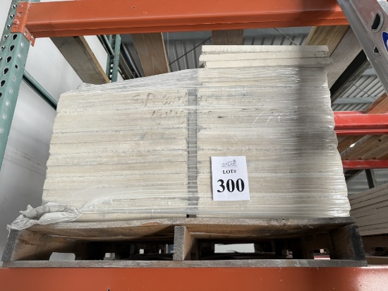 LOT CONSISTING OF SHELL STONE TILES