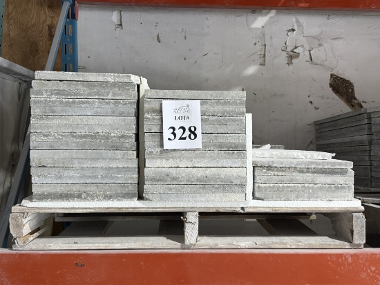 LOT CONSISTING OF SHELL STONE TILES