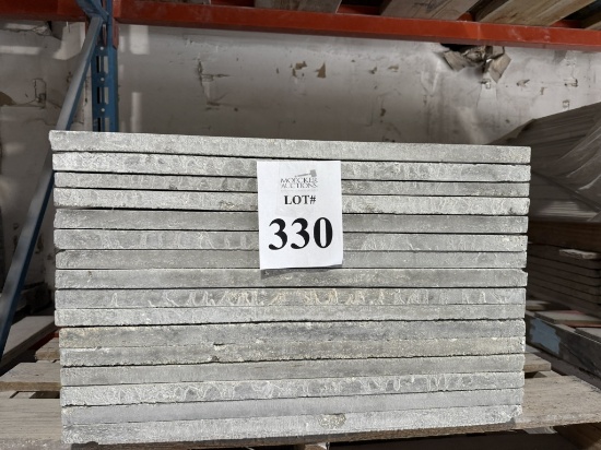 LOT CONSISTING OF SHELL STONE TILES