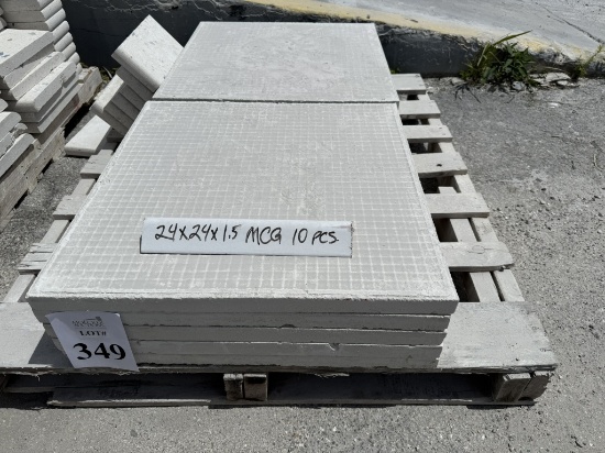 LOT CONSISTING OF SHELL STONE TILES