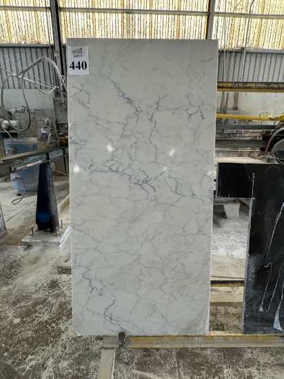 SLAB OF CALACATTA AZULEAN