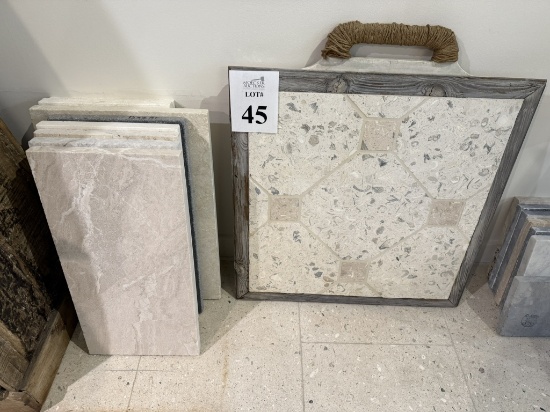 LOT CONSISTING OF ASSORTED SIZE TILE SAMPLES