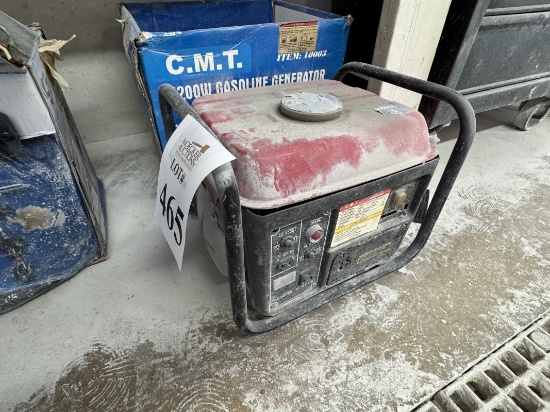 C.M.T. 1200W GASOLINE GENERATOR