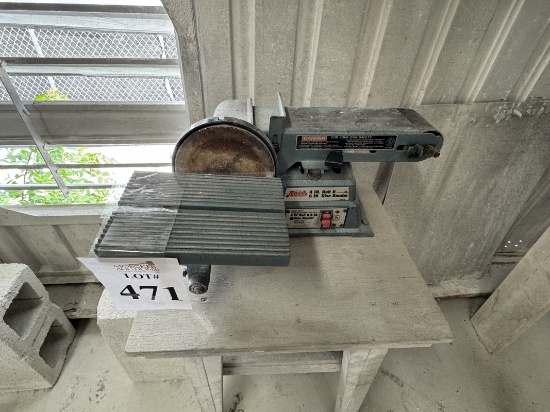 COLLIN QUALITY TOOLS BELT AND DISC SANDER