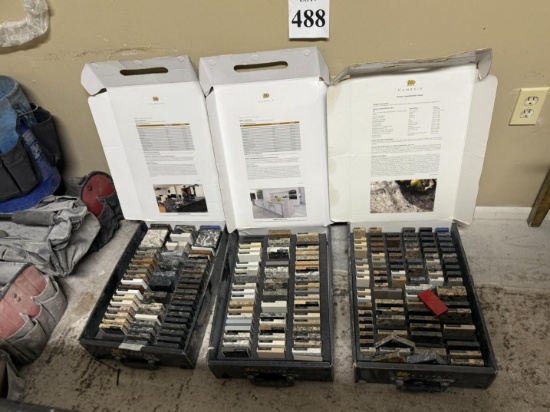 LOT CONSISTING OF ASSORTED STONE TILE SAMPLES