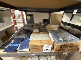 LOT CONSISTING OF ASSORTED TILES AND SAMPLES