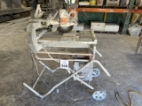 RIDGID PORTABLE WET TILE SAW WITH STAND