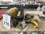DEWALT DRILLS WITH BATTERY CHARGER