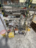 METRO RACK WITH CONTENTS