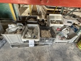 LOT CONSISTING OF ASSORTED SHELLS AND GLASS ROCKS