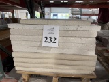 LOT CONSISTING OF SHELL STONE TILES