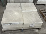 LOT CONSISTING OF SHELL STONE TILES