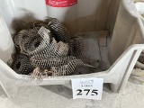 LOT CONSISTING OF NAIL COILS AND STRAPS