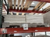 LOT CONSISTING OF ASSORTED SIZE SHELL STONE TILES