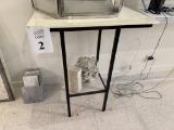 BAR HEIGHT SIDE TABLE