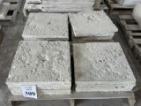 LOT CONSISTING OF SHELL STONE TILES
