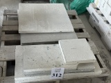 LOT CONSISTING OF ASSORTED SIZE STONE TILES