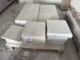 LOT CONSISTING OF SHELL STONE TILES