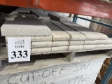 LOT CONSISTING OF SHELL STONE TILES (BULLNOSE)