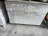 LOT CONSISTING OF ASSORTED SIZE SHELL STONE TILES