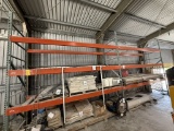 SECTIONS OF HEAVY DUTY TEAR DROP PALLET RACKING