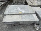 LOT CONSISTING OF ASSORTED SIZE SHELL STONE TILES