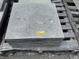 LOT CONSISTING OF ASSORTED SIZE SHELL STONE TILES