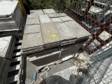 LOT CONSISTING OF ASSORTED SIZE SHELL STONE TILES