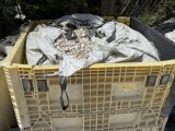 PALLET WITH CRUSHED CONCH SHELLS