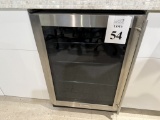 STAINLESS STEEL & GLASS DOOR BEVERAGE COOLER