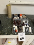 LOT CONSISTING OF ASSORTED STAMPS AND INKS